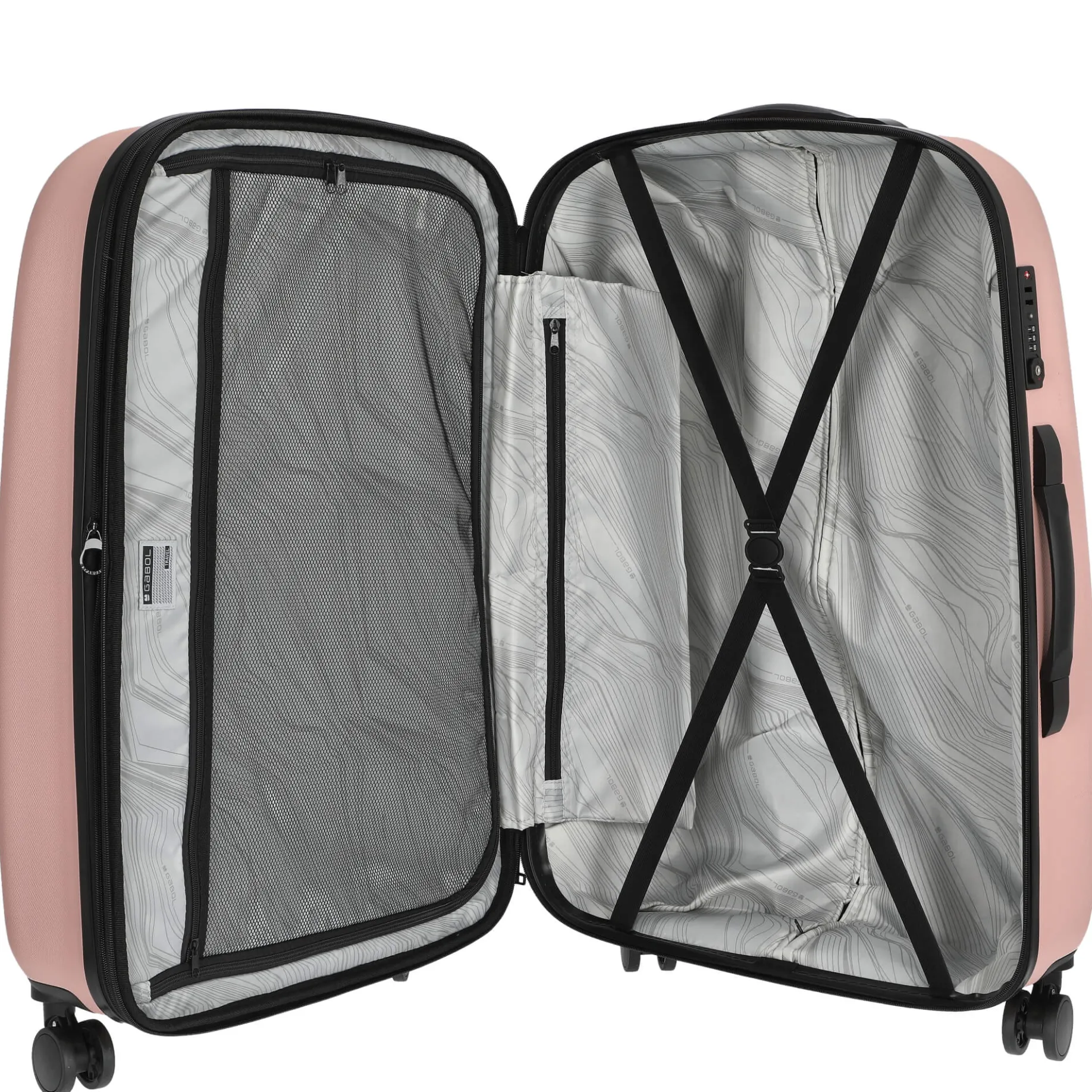 Paradise XP - 4-Rollen-Trolley L 77 cm erw. (rosa)