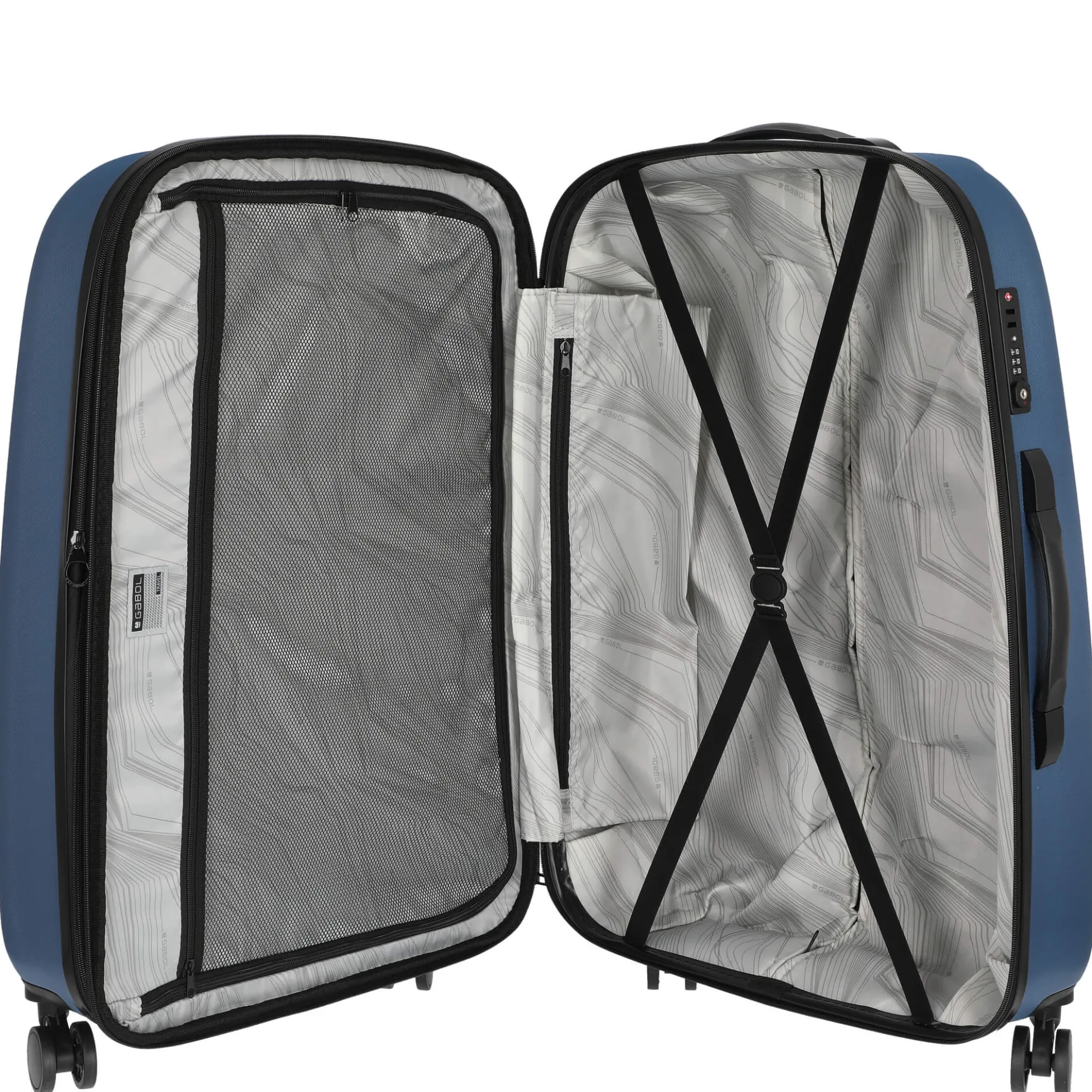 Paradise XP - 4-Rollen-Trolley L 77 cm erw. (azul)