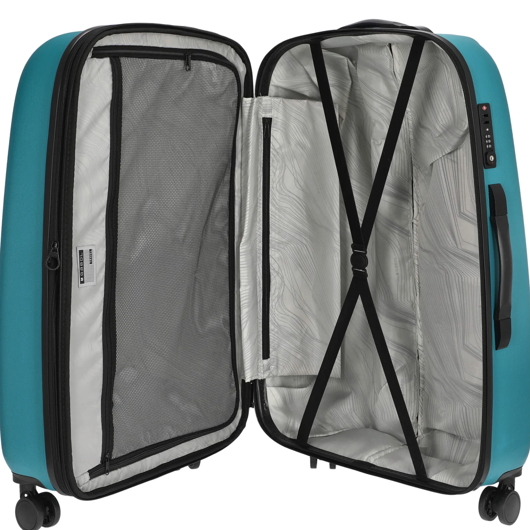 Paradise XP - 4-Rollen-Trolley L 77 cm erw. (green)