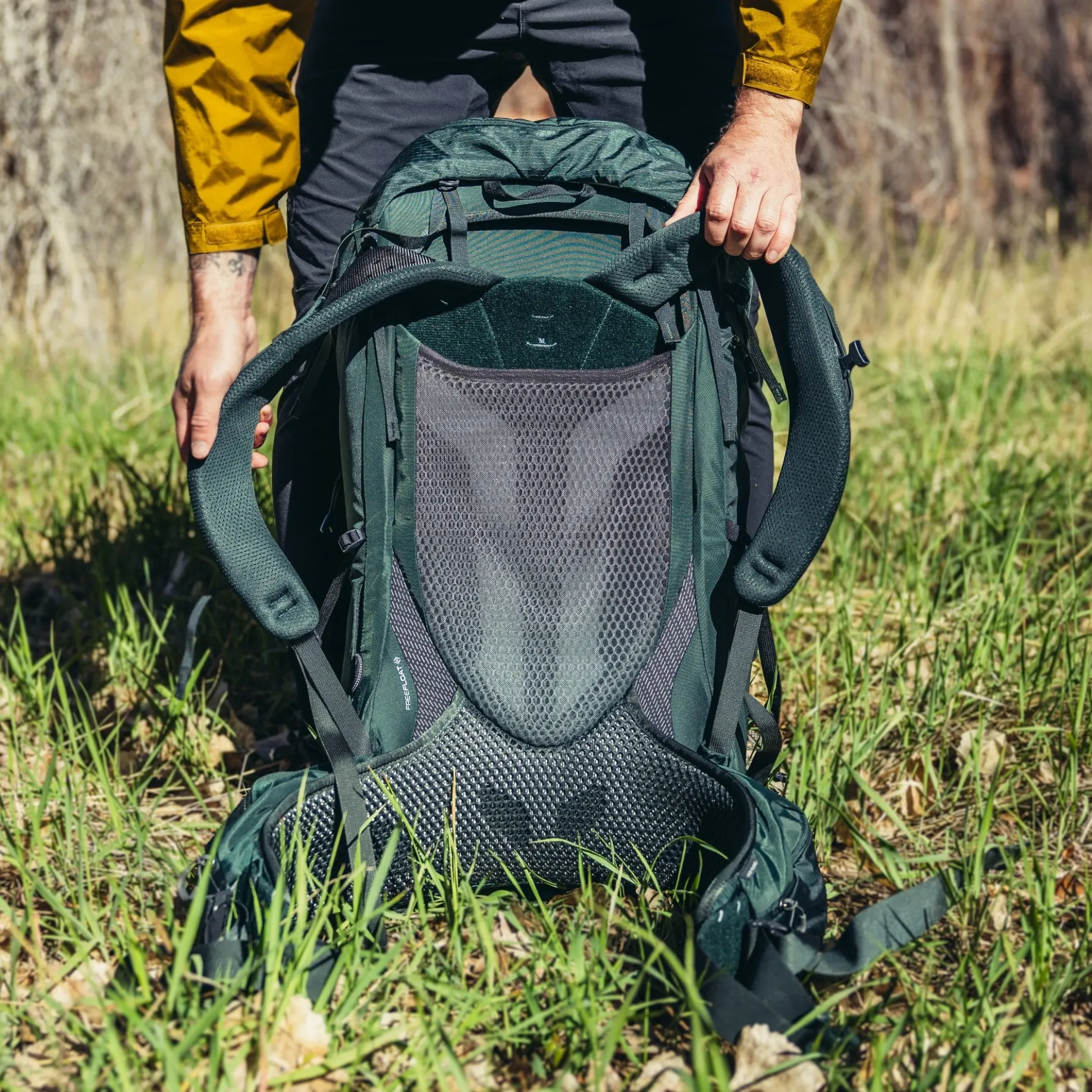 Paragon 40 S/M - Wanderrucksack 67 cm (cascade green, SM)