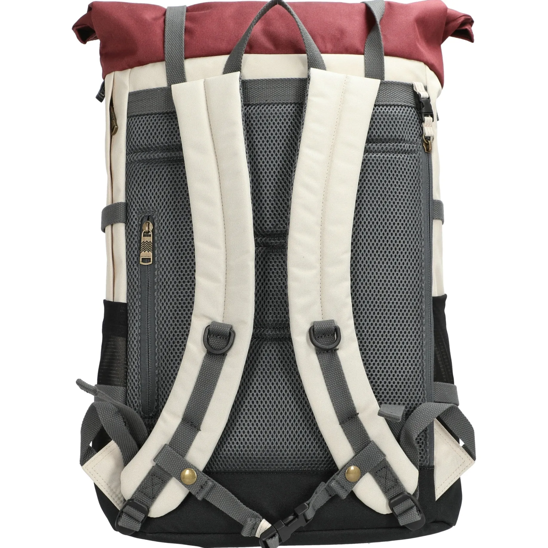 Paratrooper Reborn - Rolltop Rucksack 14" 67 cm erw. (stone x wine)