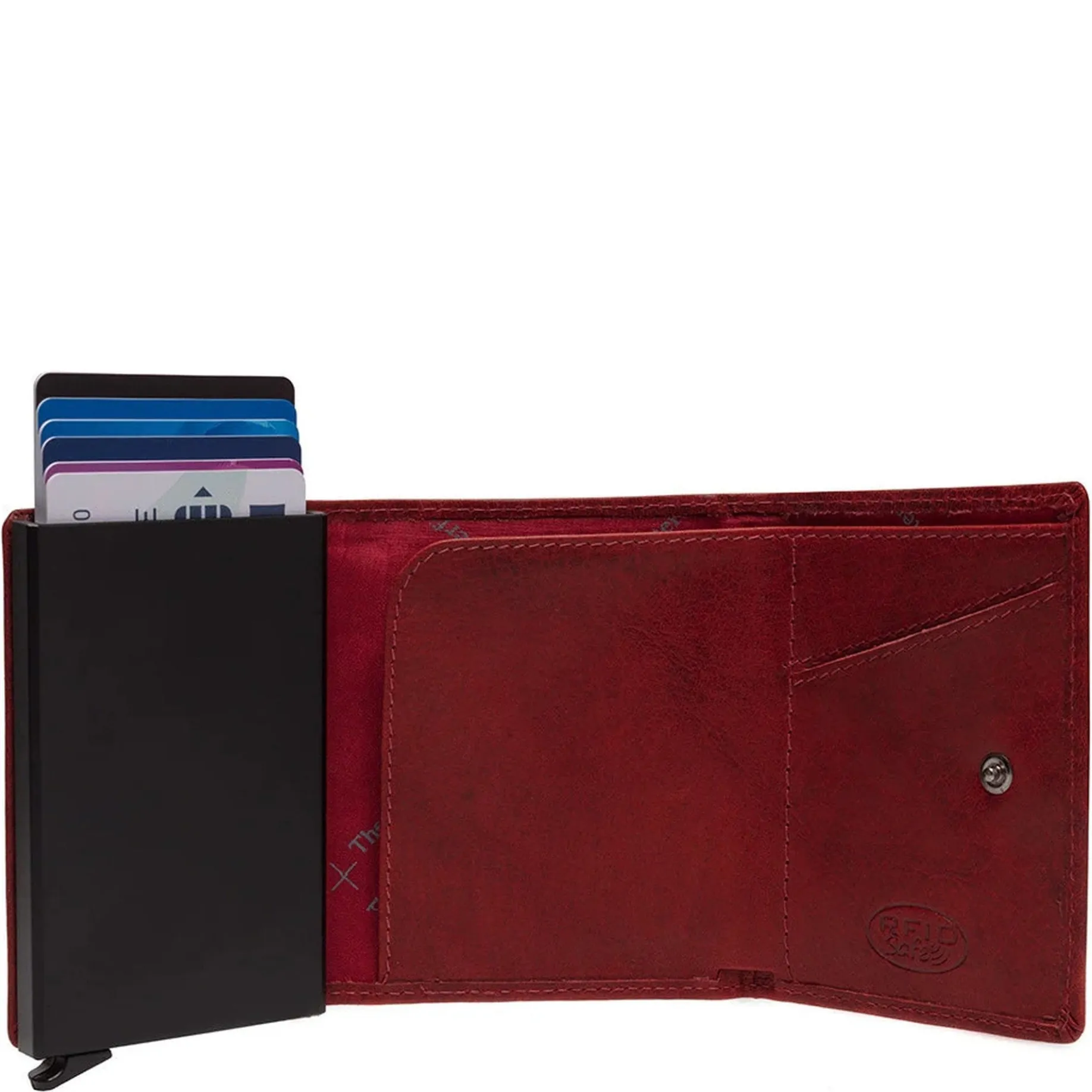 Paris - Kreditkartenetui 6cc 10 cm RFID (red)