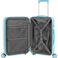Pastel - 4-Rollen-Kabinentrolley S 53 cm erw. (blue)