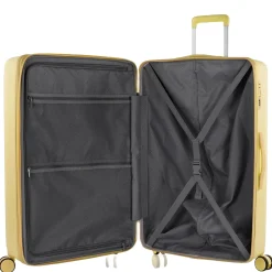 Pastel - 4-Rollen-Trolley L 76 cm erw. (gelb)