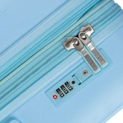 Pastel - 4-Rollen-Trolley L 76 cm erw. (blue)