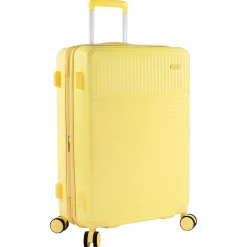 Pastel - 4-Rollen-Trolley M 66 cm erw. (gelb)