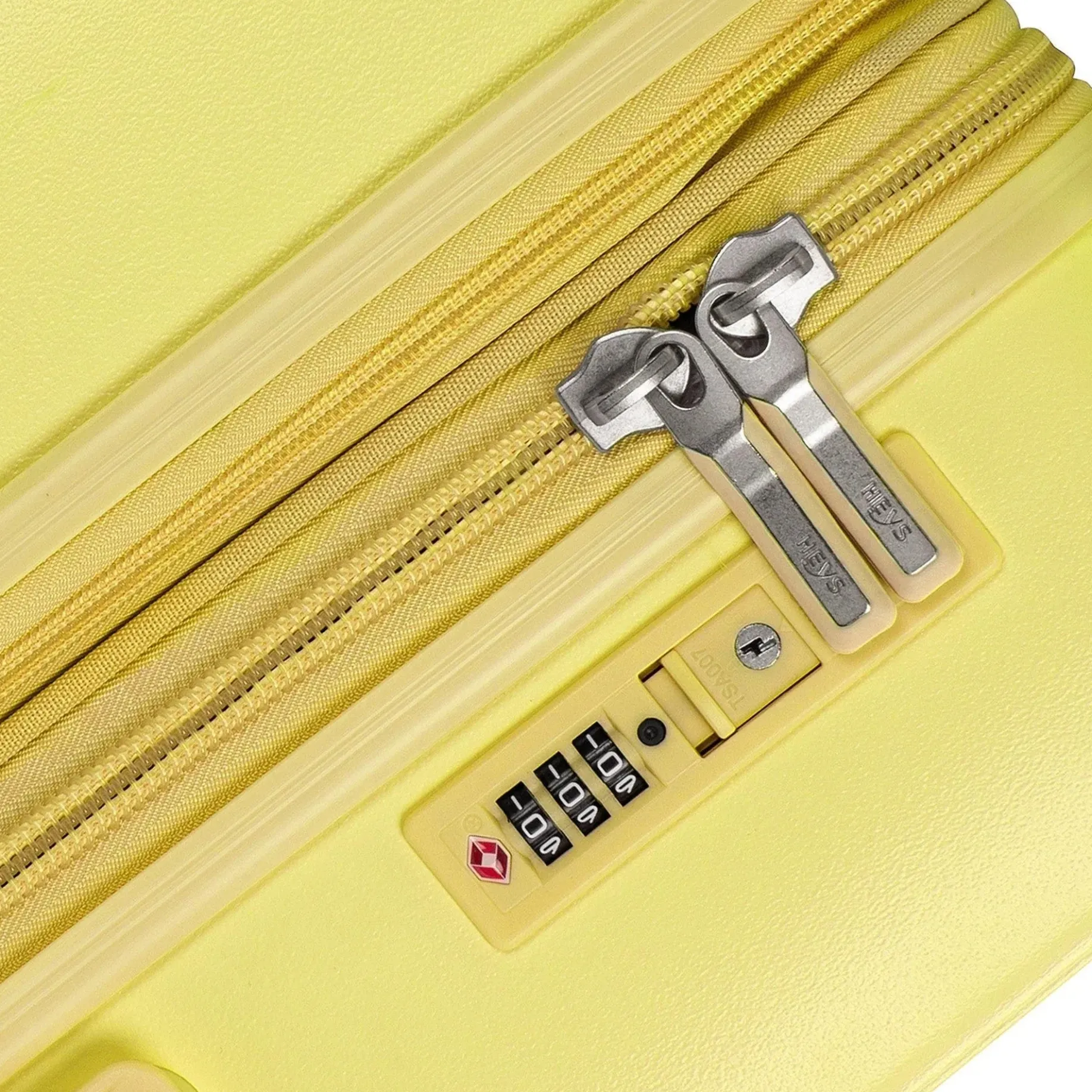 Pastel - 4-Rollen-Trolley M 66 cm erw. (gelb)