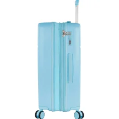 Pastel - 4-Rollen-Trolley M 66 cm erw. (blue)