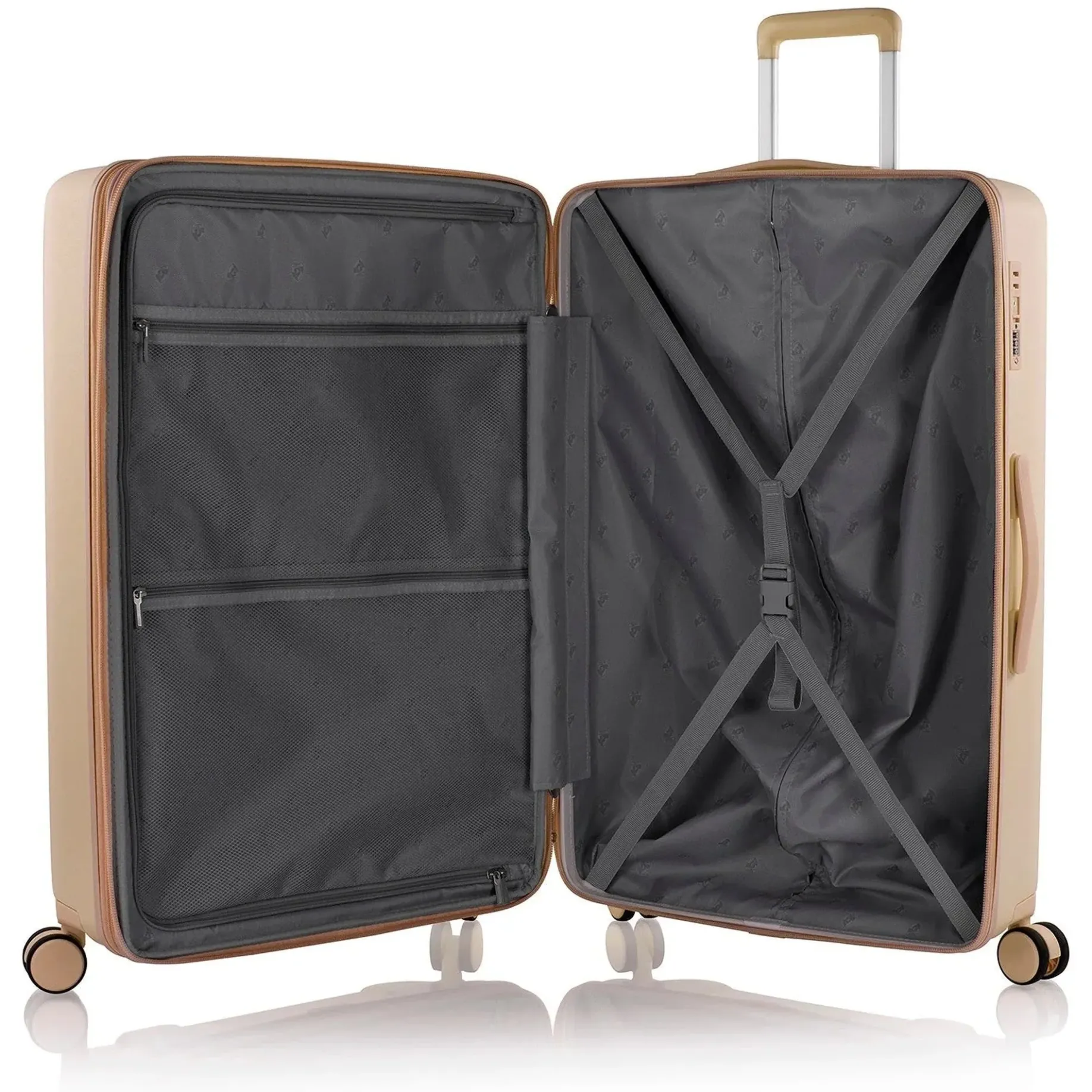 Pastel - 4-Rollen-Trolley Set 3tlg. erw. (nude)