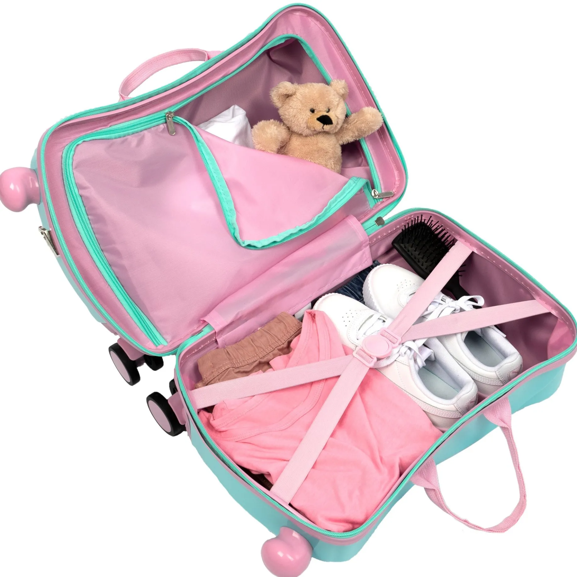 Peppa Pig Ride-On - 4-Rollen-Kindertrolley 47.5 cm (Peppa Pig)