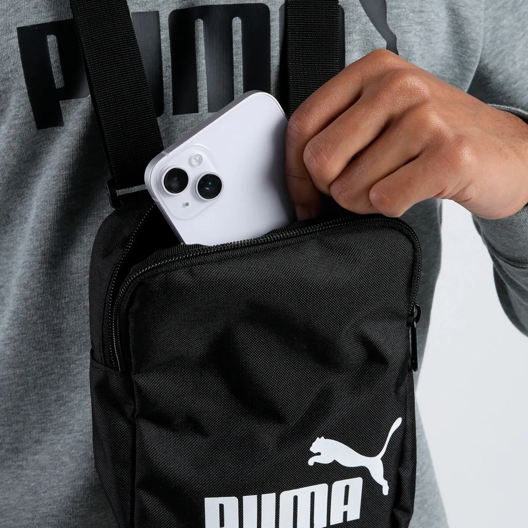 Phase Portable - Umhängetasche (black)