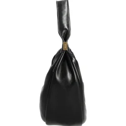 Pinched Soft Crescent - Umhängetasche S 24 cm (schwarz)
