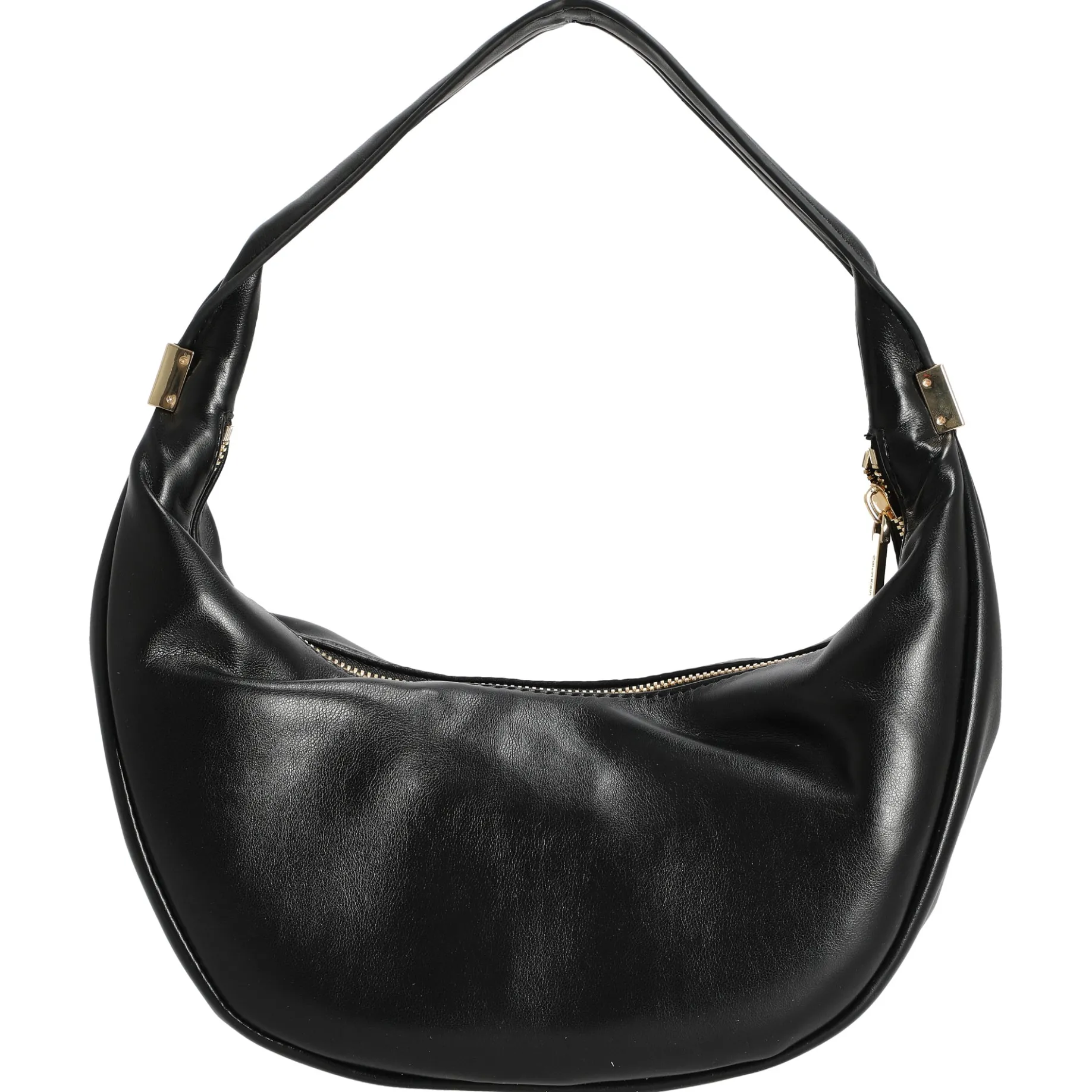 Pinched Soft Crescent - Umhängetasche S 24 cm (schwarz)