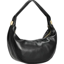 Pinched Soft Crescent - Umhängetasche S 24 cm (schwarz)