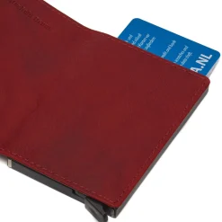 Portland - Kreditkartenetui 6cc 10 cm RFID (red)