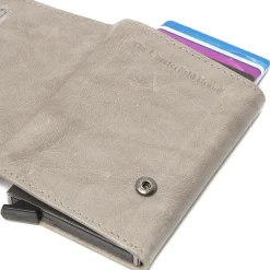 Portland - Kreditkartenetui 6cc 10 cm RFID (light grey)