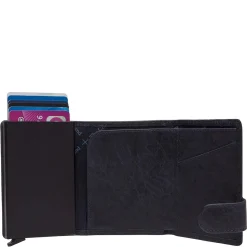 Portland - Kreditkartenetui 6cc 10 cm RFID (navy)