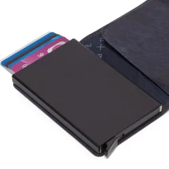 Portland - Kreditkartenetui 6cc 10 cm RFID (navy)