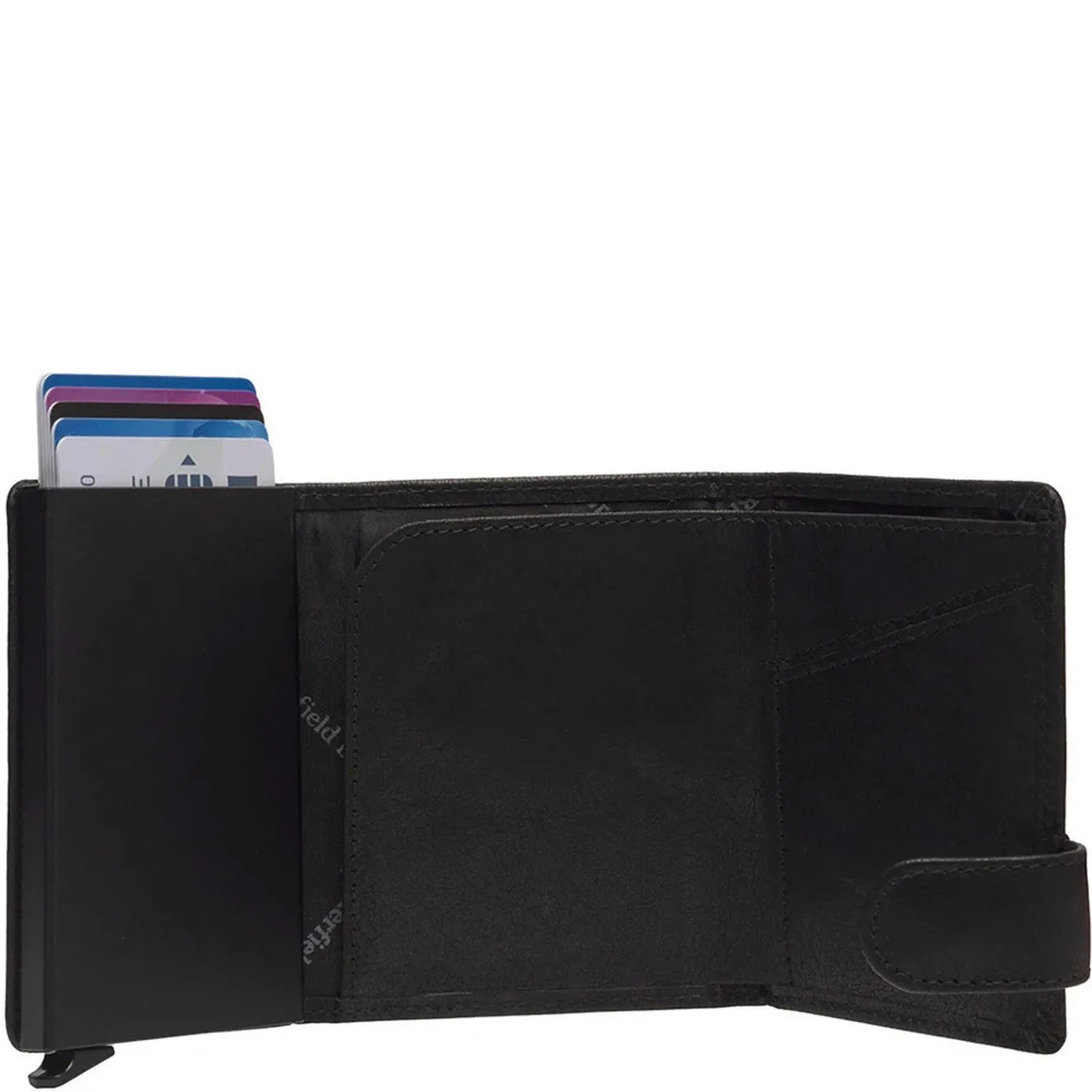 Portland - Kreditkartenetui 6cc 10 cm RFID (black)