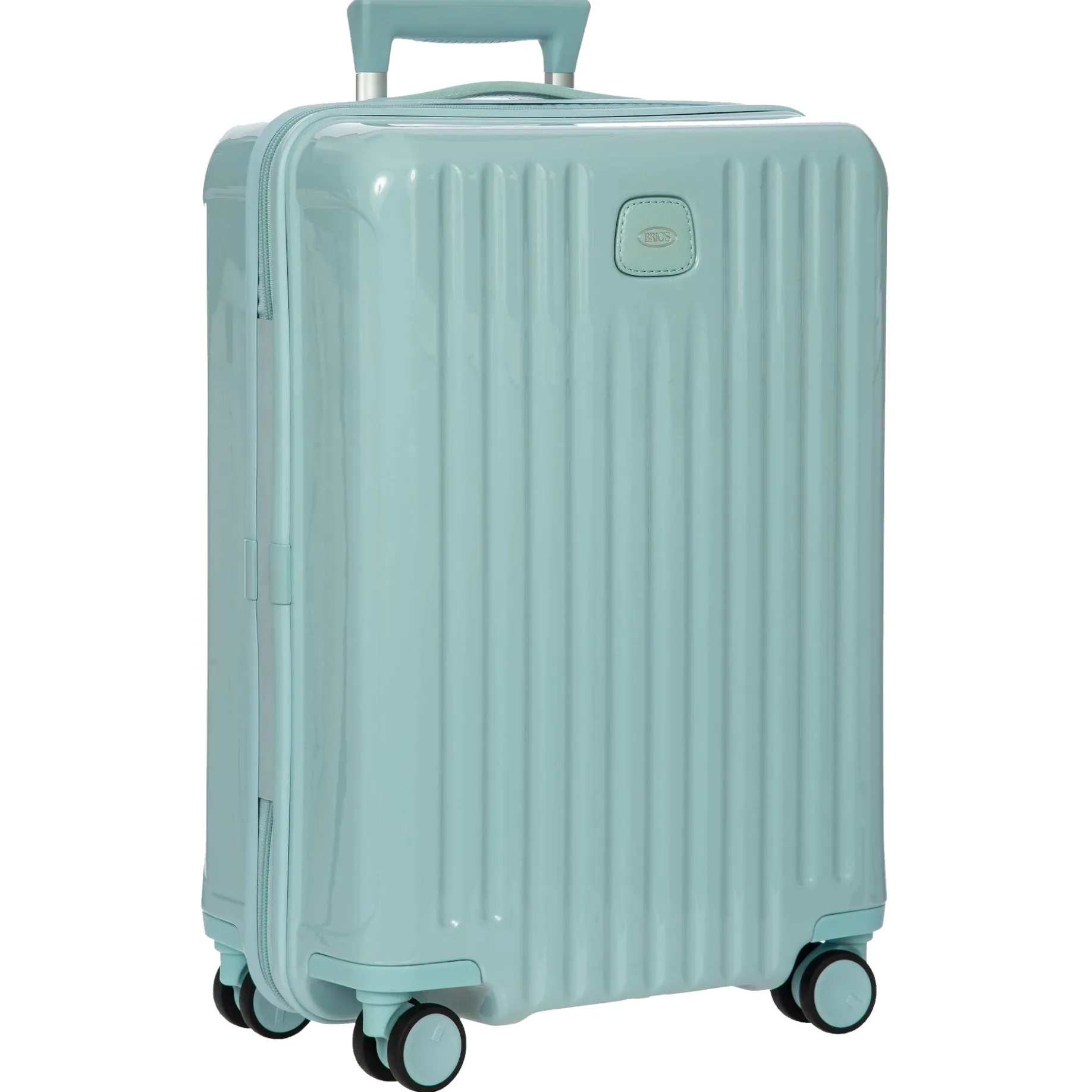 Positano - 4-Rollen Kabinentrolley 55 cm USB (hellblau)