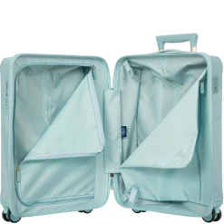 Positano - 4-Rollen Kabinentrolley 55 cm USB (hellblau)