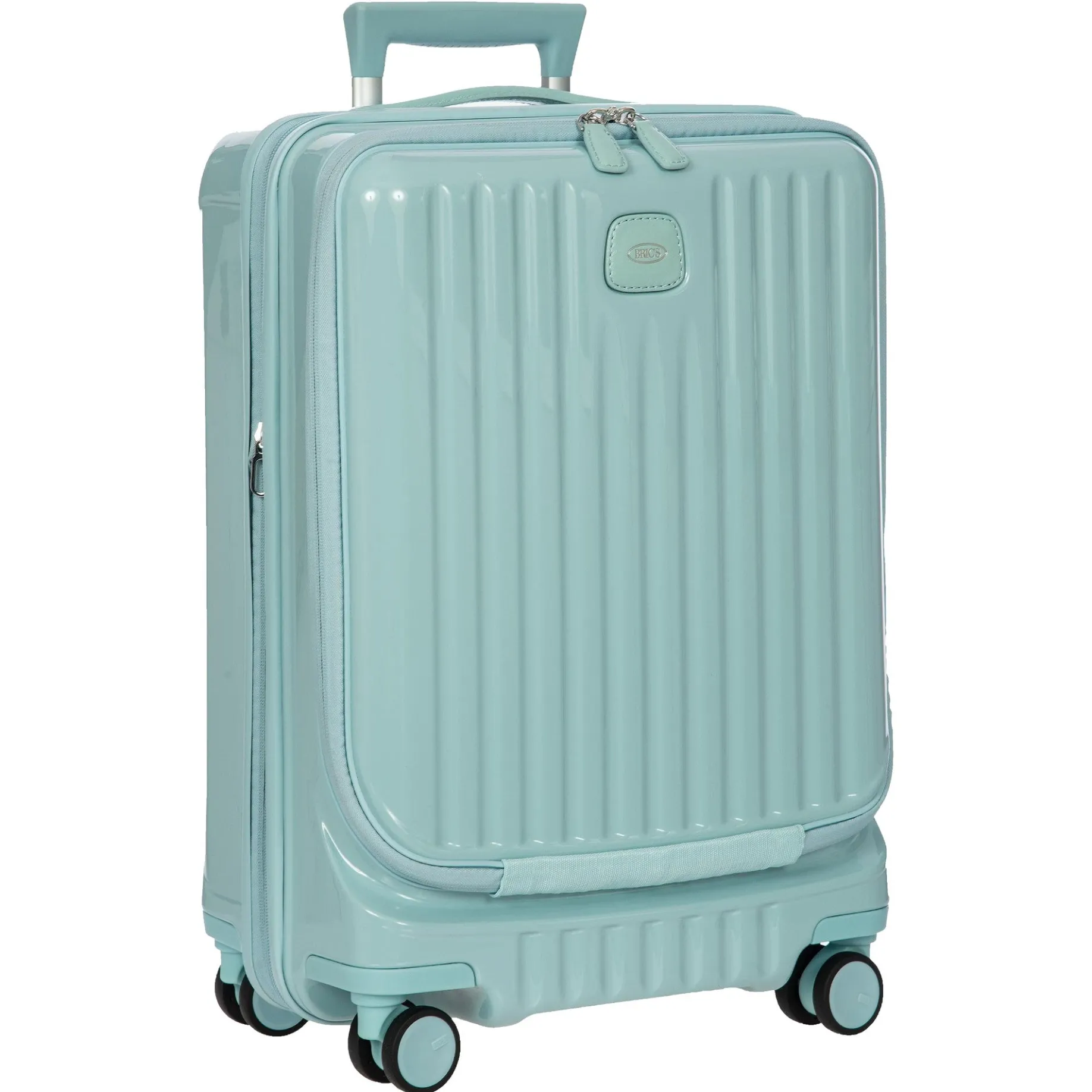 Positano - 4-Rollen Kabinentrolley 55 cm USB erw. (hellblau)