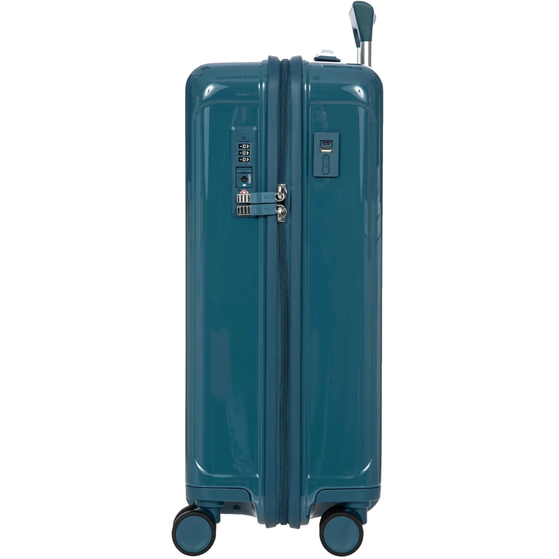 Positano - 4-Rollen Kabinentrolley 55 cm USB (oktan)