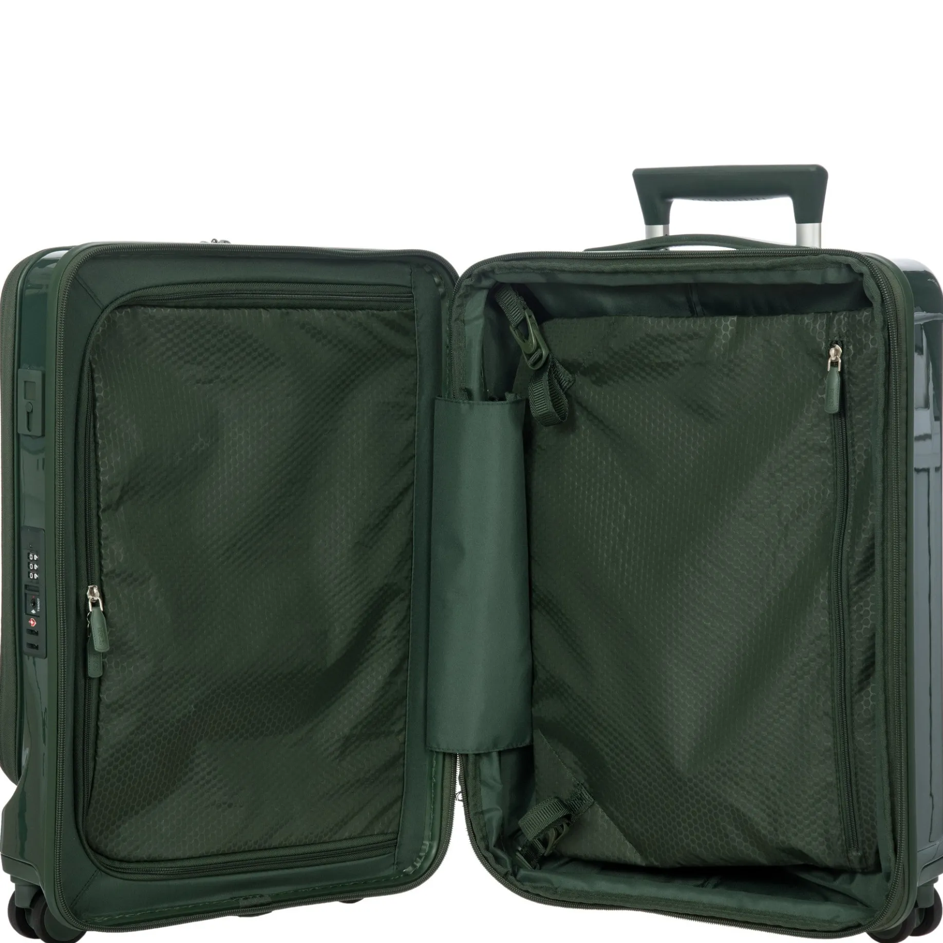Positano - 4-Rollen Kabinentrolley 55 cm USB erw. (emerald green)