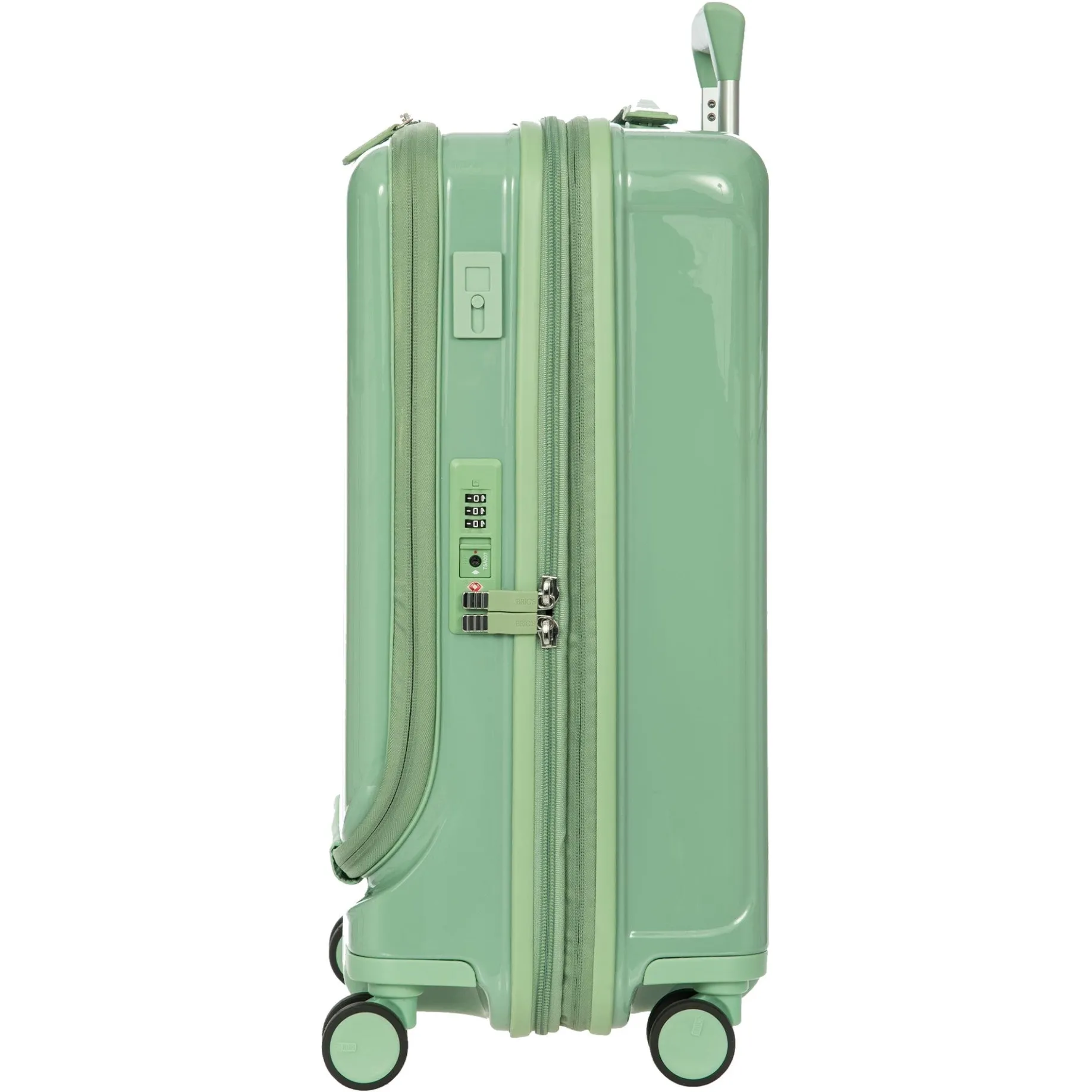 Positano - 4-Rollen Kabinentrolley 55 cm USB erw. (salbei)