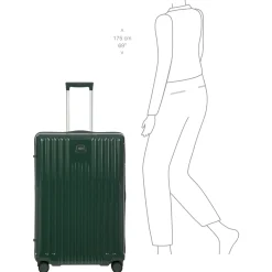 Positano - 4-Rollen-Trolley L 78 cm erw. (emerald green)