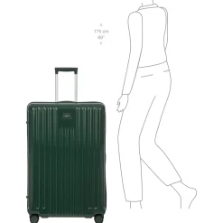 Positano - 4-Rollen-Trolley XL 82 cm erw. (emerald green)