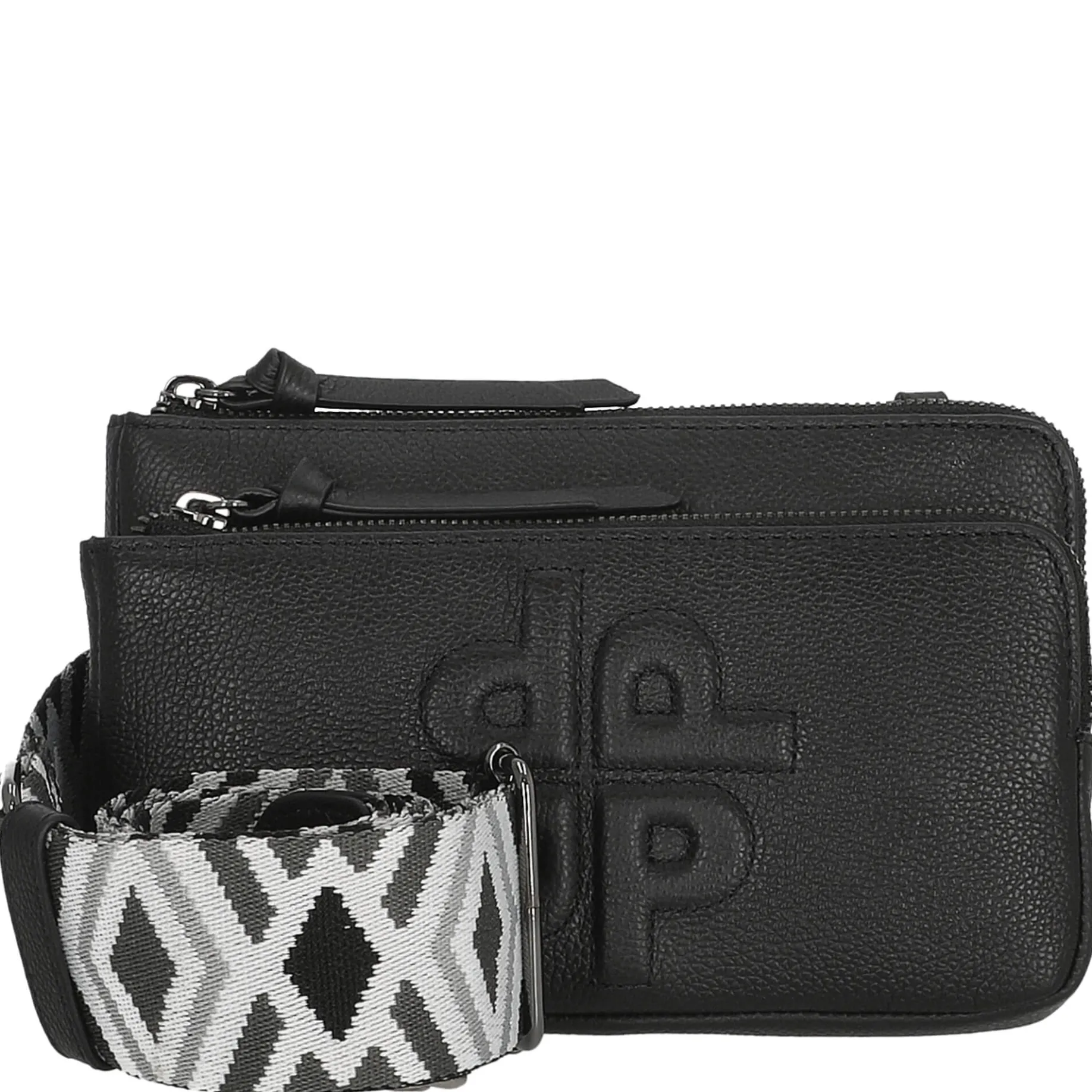 PPPP - Schultertasche 20 cm (black)