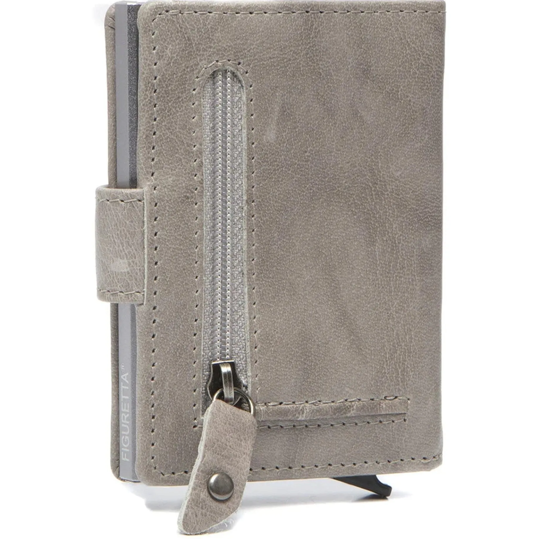 Prague - Kreditkartenetui 6cc 10 cm RFID (light grey)