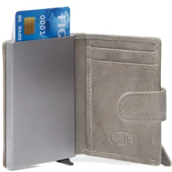 Prague - Kreditkartenetui 6cc 10 cm RFID (light grey)