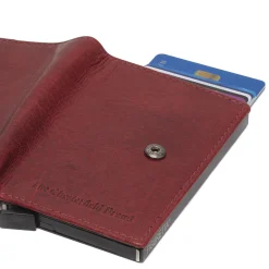 Prague - Kreditkartenetui 6cc 10 cm RFID (red)