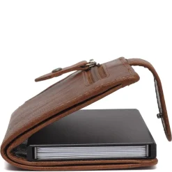 Prague - Kreditkartenetui 6cc 10 cm RFID (cognac)