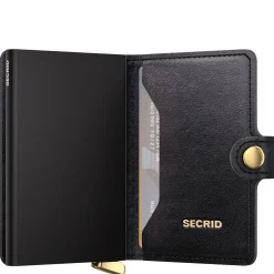 Premium Emboss Miniwallet - Geldbörse RFID 6.5 cm (diamond black)