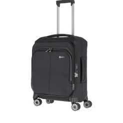 Priima - 4-Rollen-Kabinentrolley S 55 cm erw. (black)