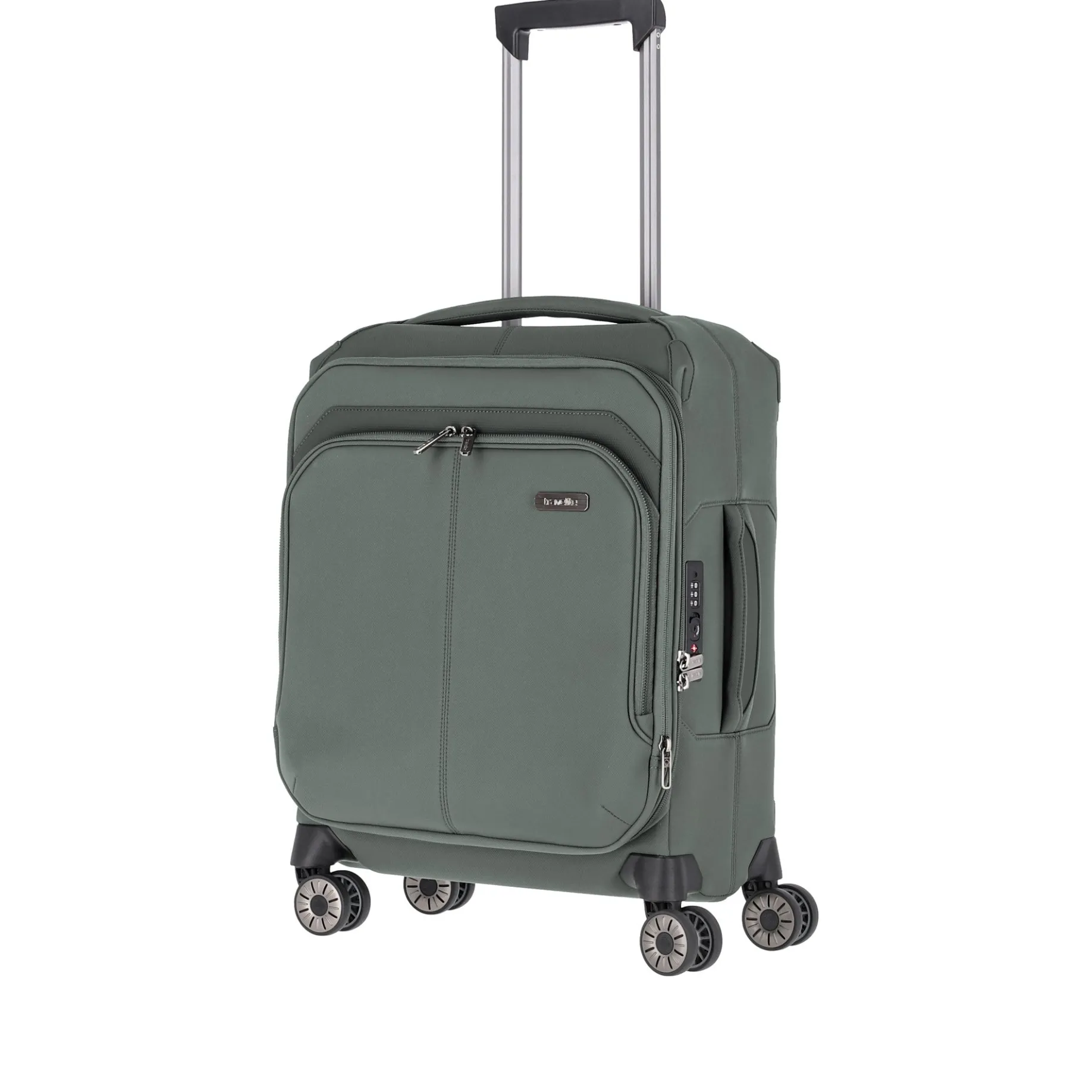 Priima - 4-Rollen-Kabinentrolley S 55 cm erw. (olive)