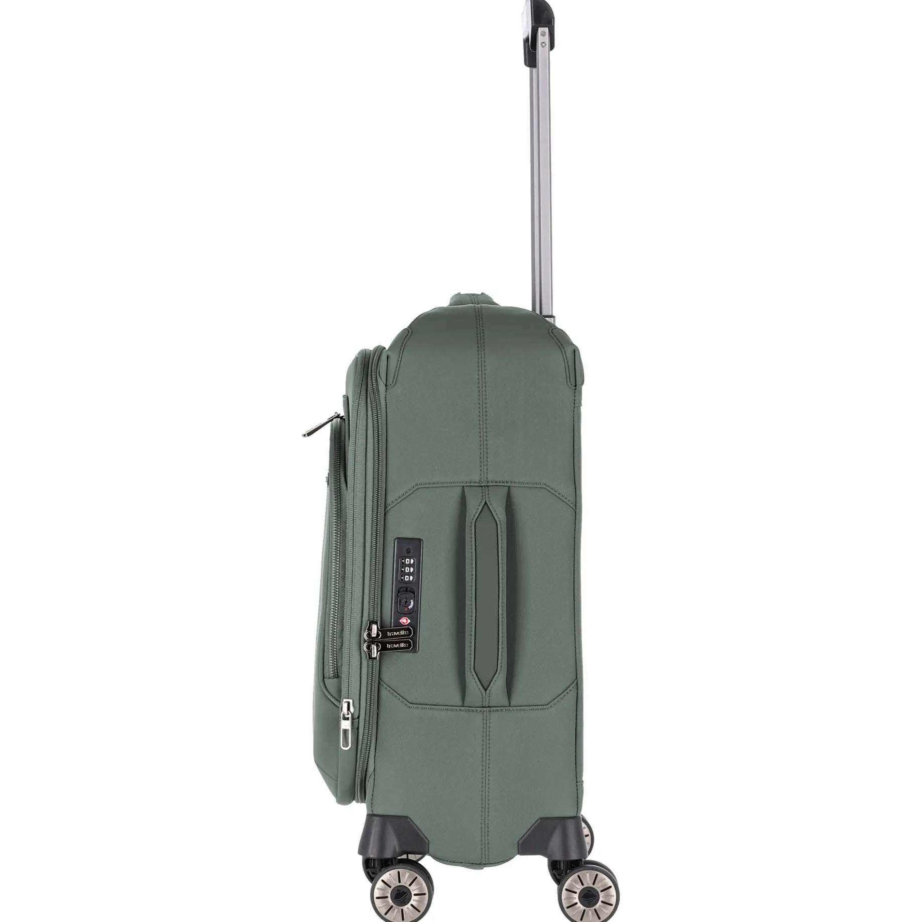 Priima - 4-Rollen-Kabinentrolley S 55 cm erw. (olive)