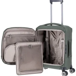 Priima - 4-Rollen-Kabinentrolley S 55 cm erw. (olive)