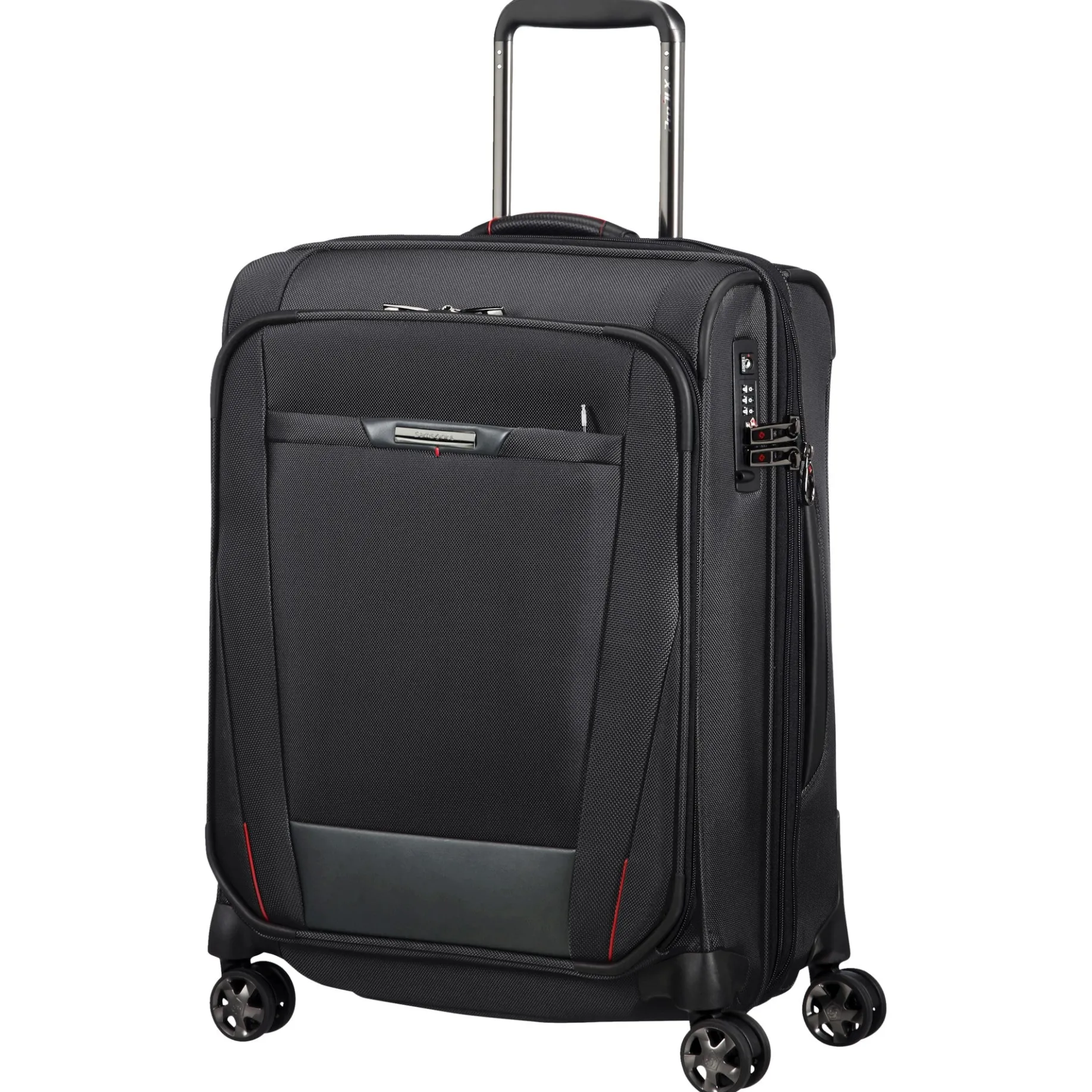 PRO-DLX 5 - 4-Rollen-Kabinentrolley S 55 cm erw. (black)