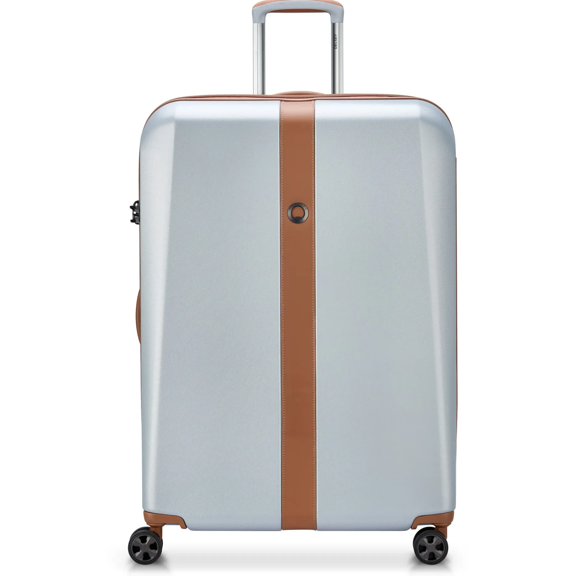 Promenade Hard 2.0 - 4-Rollen-Trolley 76 cm erw. (silber)