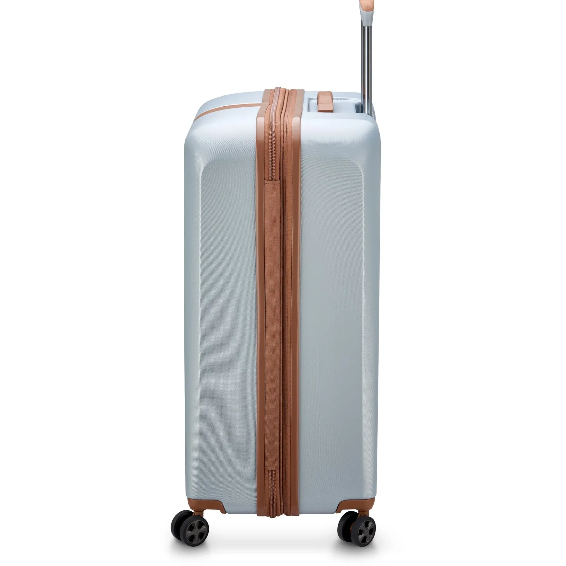 Promenade Hard 2.0 - 4-Rollen-Trolley 76 cm erw. (silber)