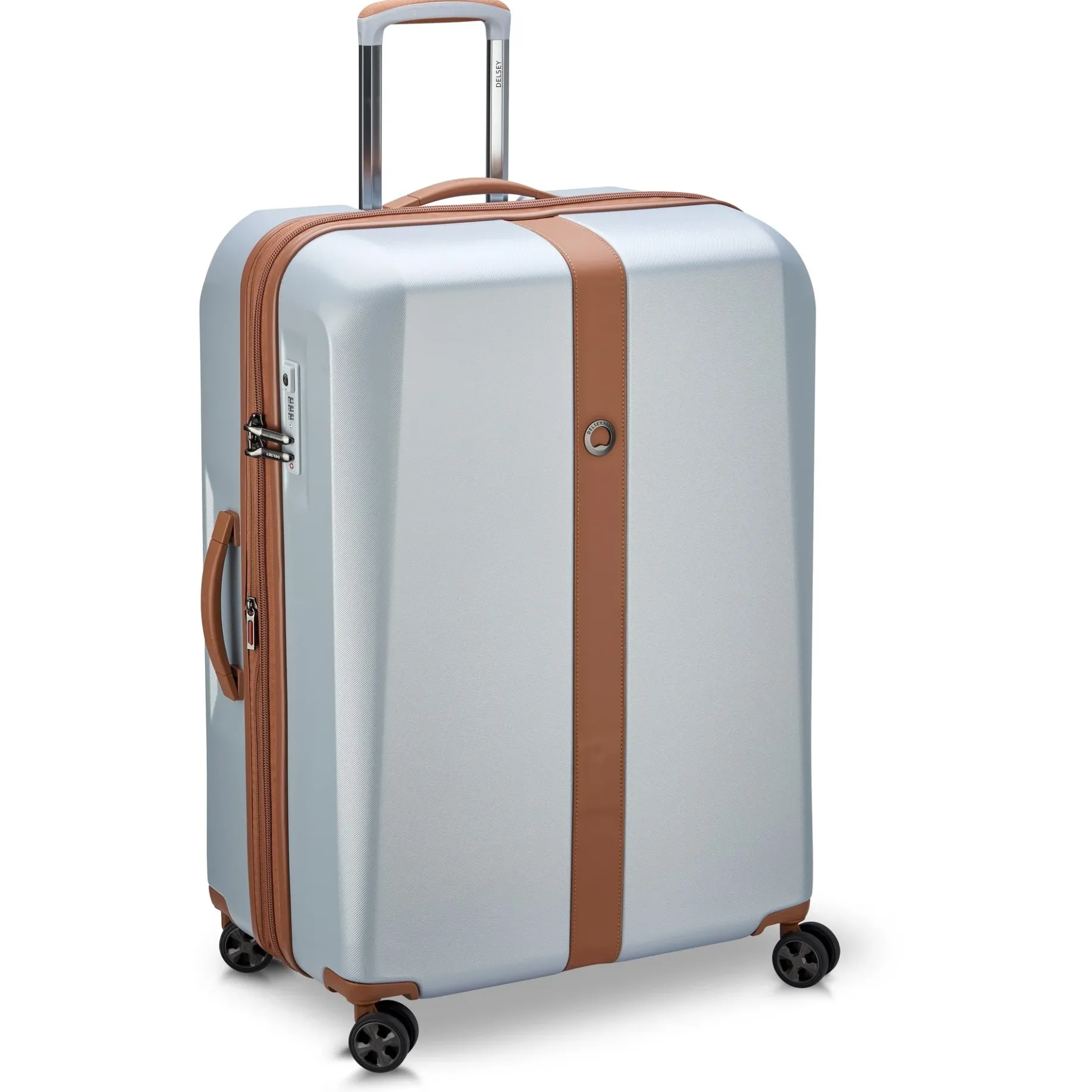 Promenade Hard 2.0 - 4-Rollen-Trolley 76 cm erw. (silber)