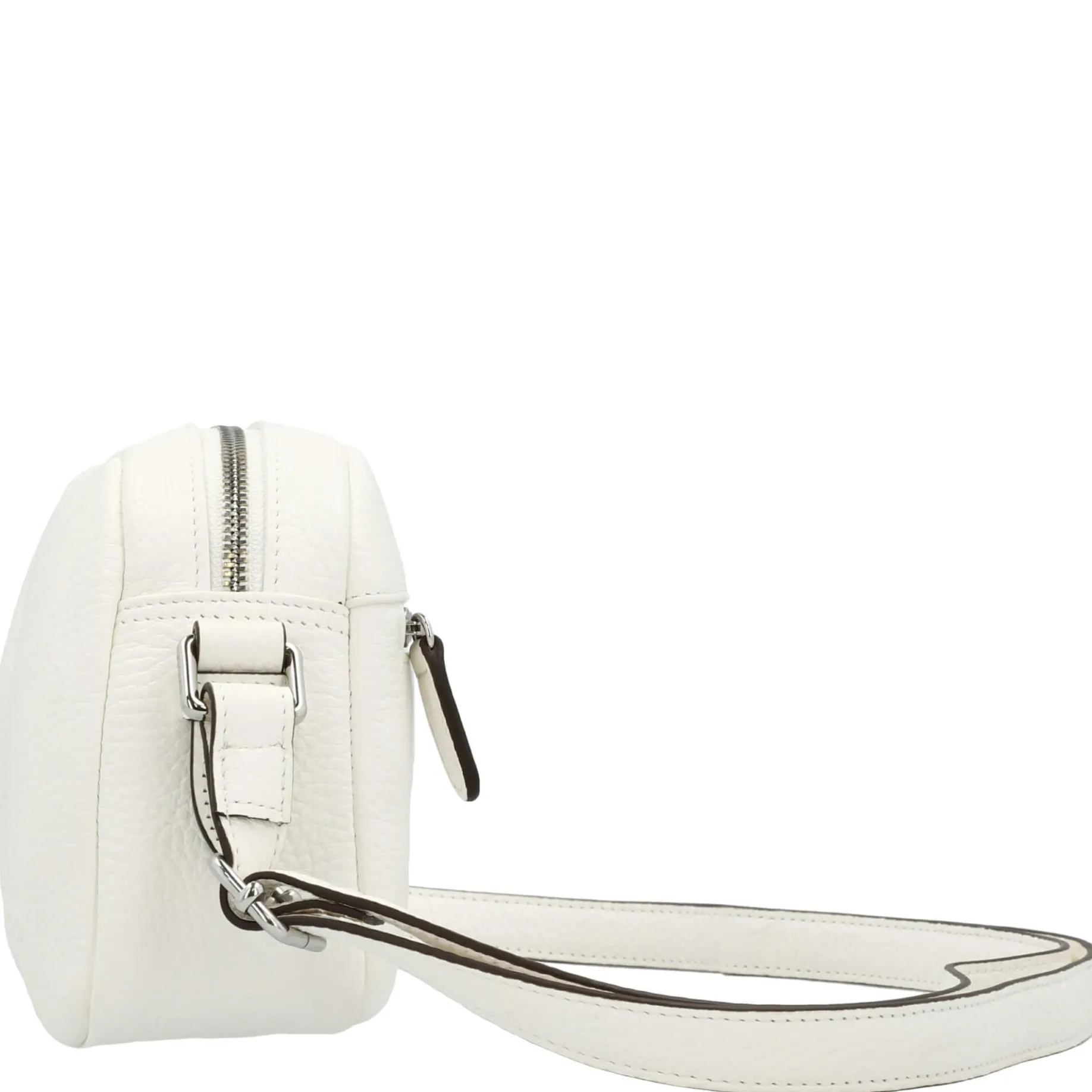 Pure - Umhängetasche 21 cm Rindsleder (white lily)