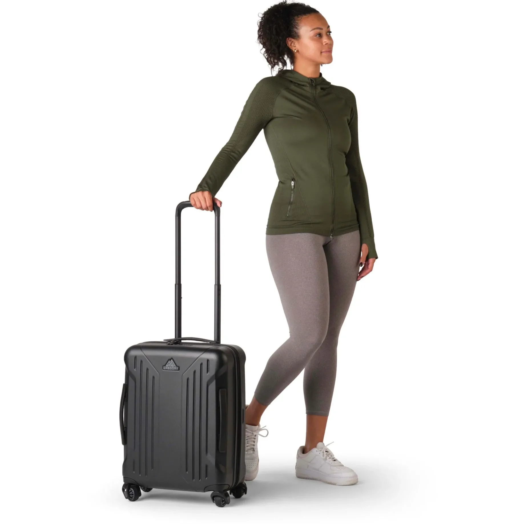 Quadro Pro Int Carry On - 4-Rollen-Kabinentrolley 55 cm erw. (optic black)