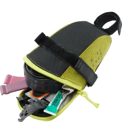 Race Light L Luminum - Satteltasche 16 cm (bright green)