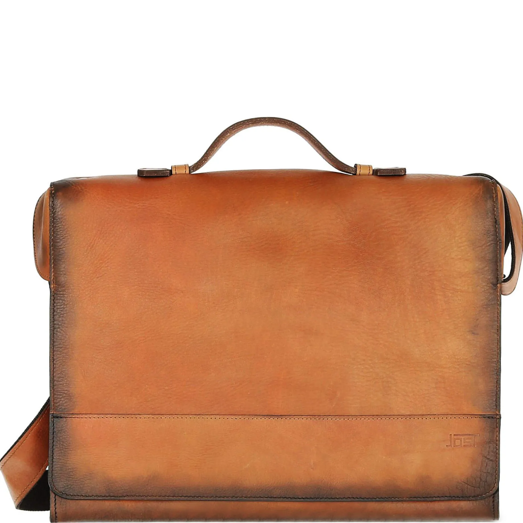 Randers 10 - Aktentasche 40 cm (cognac)