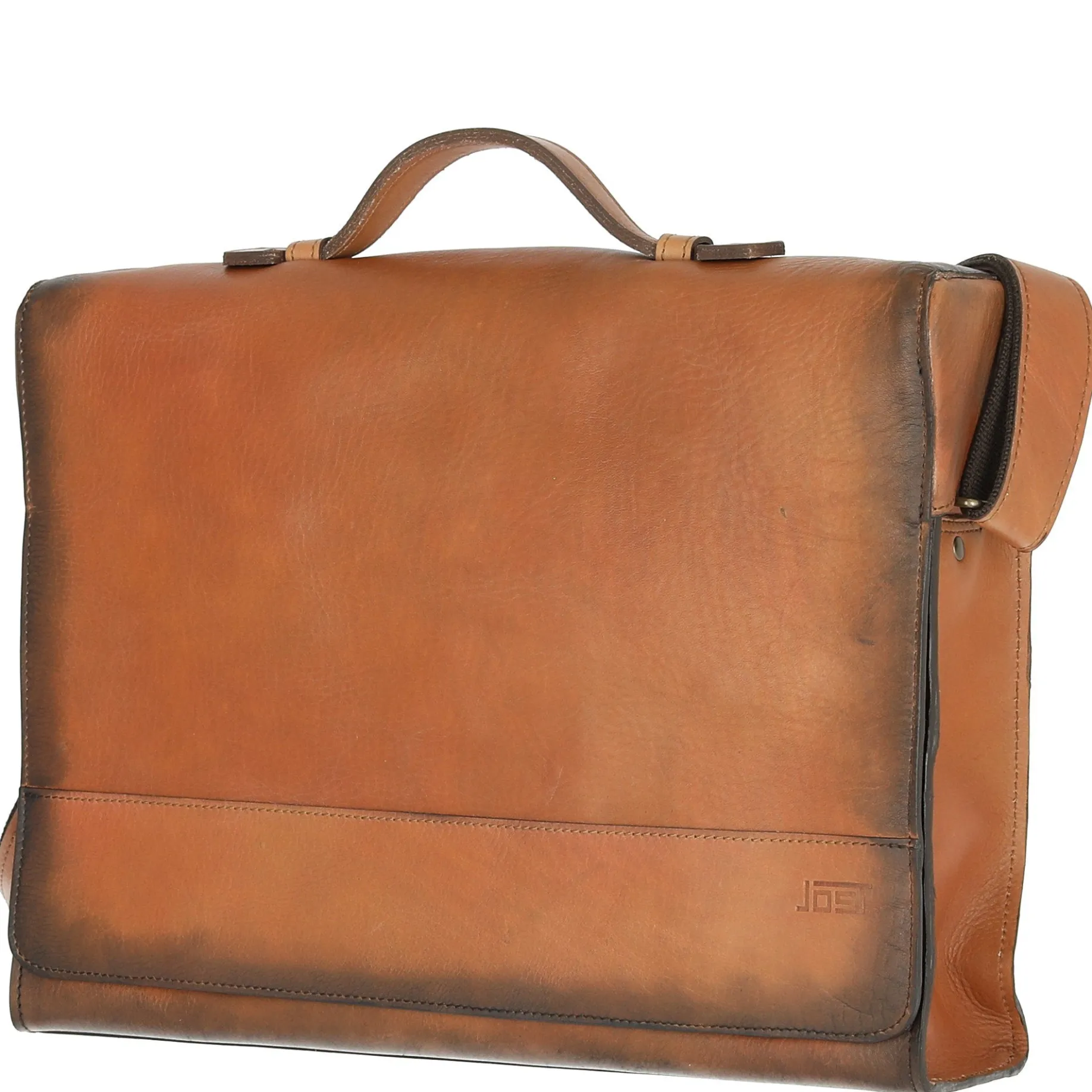 Randers 10 - Aktentasche 40 cm (cognac)
